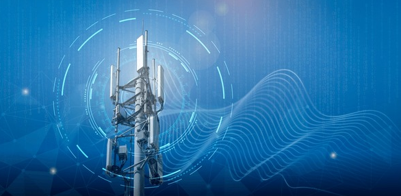 A picture of antennas